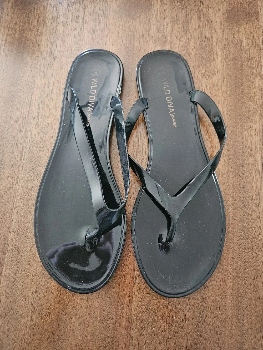 Wild Diva Lounge Jelly Flip Flip Sandals